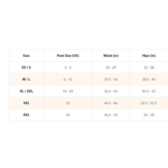 Shapermint Essentials High Waisted Shaper Panty Women's M/L Beige NWT 0092 - Picture 2 of 16